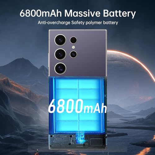 6.8" HD+ Display 48+108MP Zoom Camera 6800mAh Dual SIM 5G Smartphone B87676