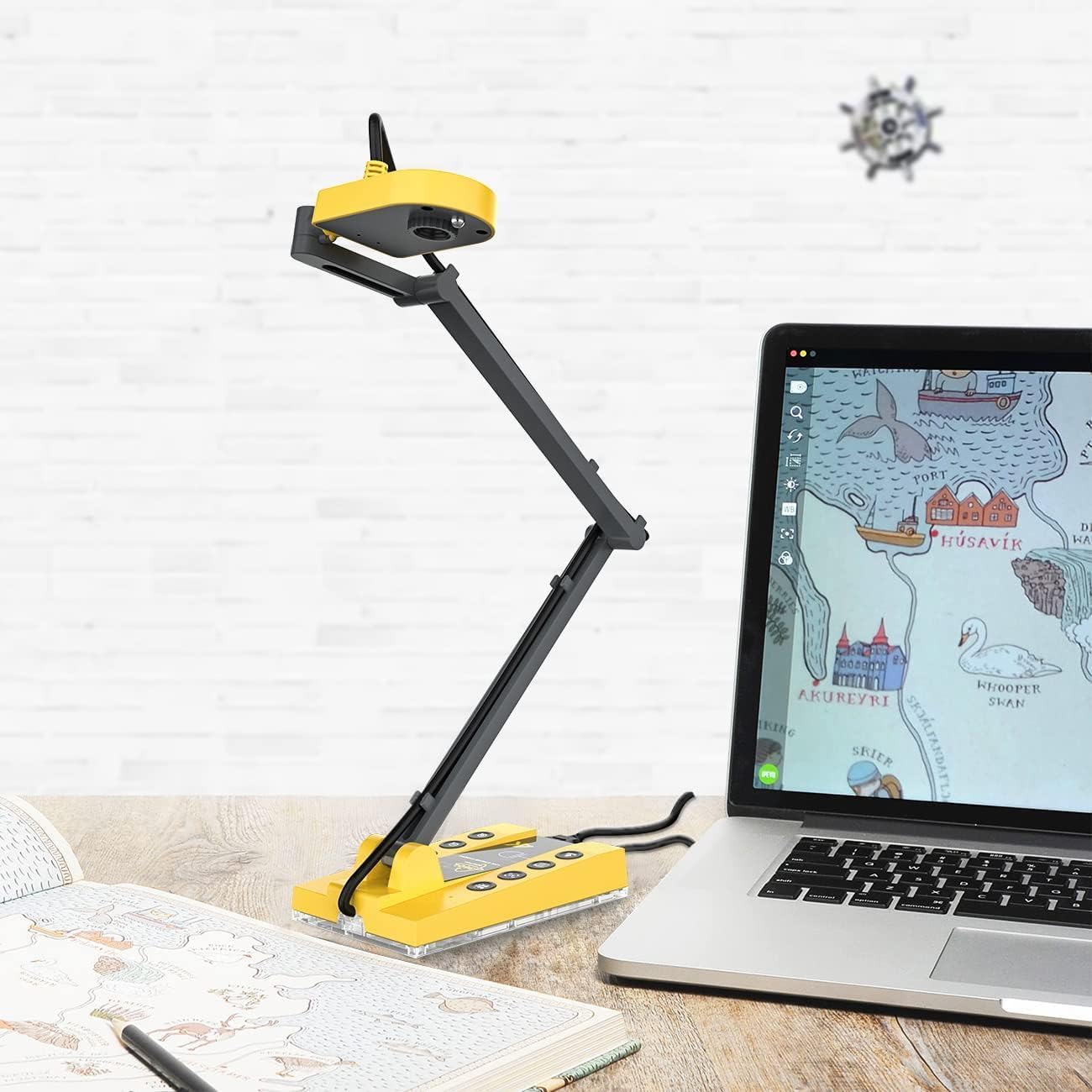 HDMI/USB Dual Mode Document Camera 15MP with LED Light E527578