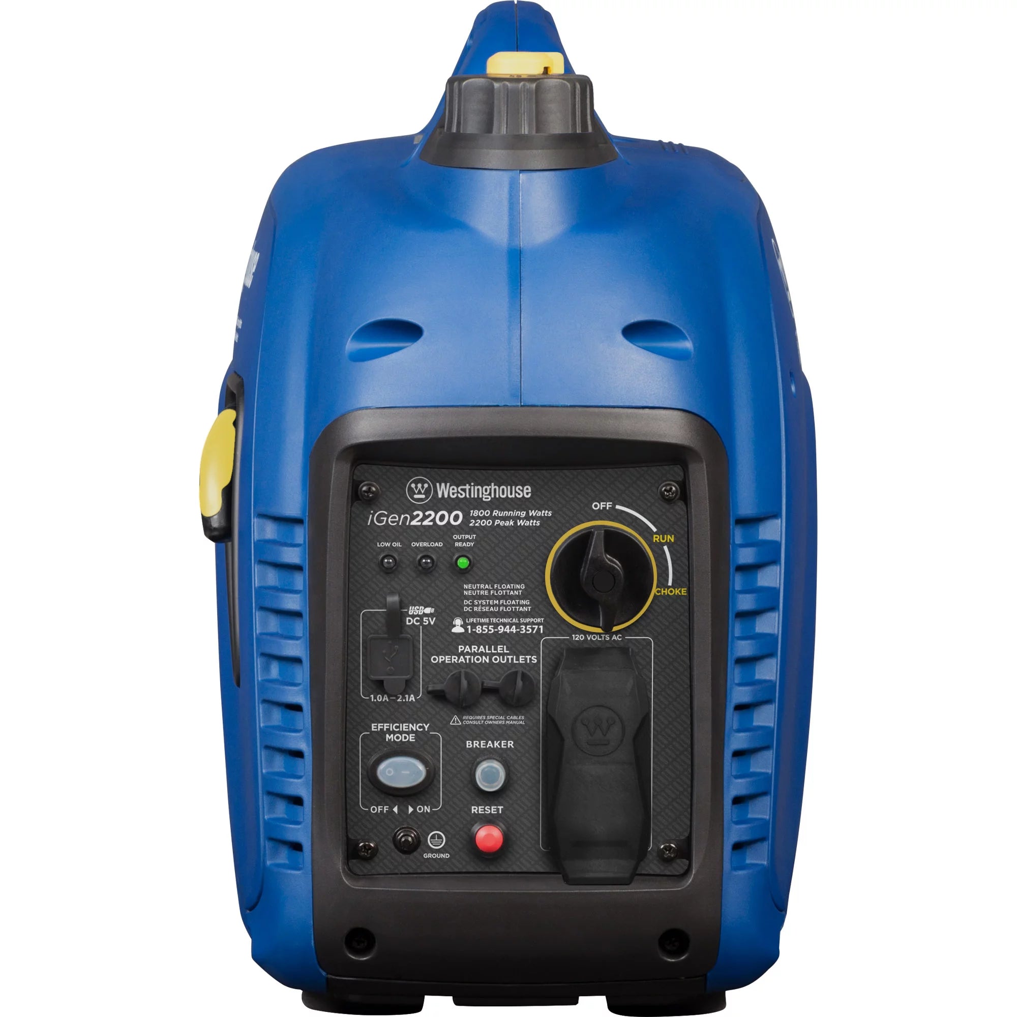 2200 Peak Watt Portable Gas Inverter Generator Y73655