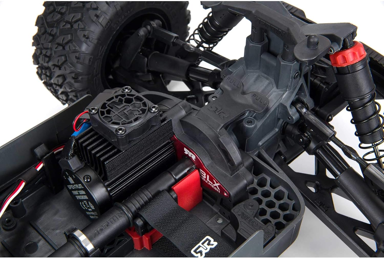 1/10 Brushless Monster RC Truck Black A51837