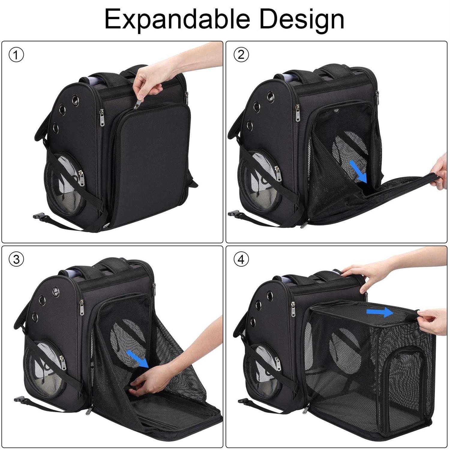 Expandable Pet Carrier Backpack O67219