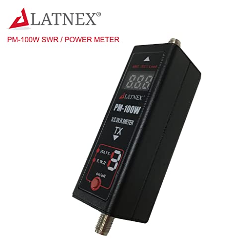 Digital VHF UHF 125-525Mhz Power SWR Meter and Frequency Counter X84998