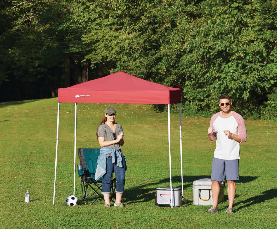 Brilliant Red 4' x 6' Instant Canopy M294