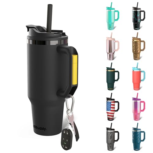 40 oz Stainless Steel Vacuum Insulated Tumbler with Lid and Straw F3854