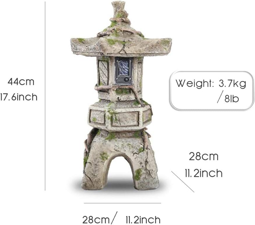 Japanese Pagoda Solar Ornament X6499
