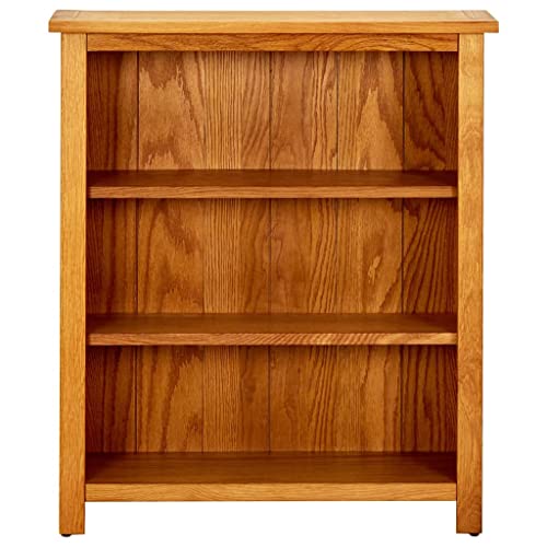 3-Tier Solid Oak Wood Bookcase Z7894