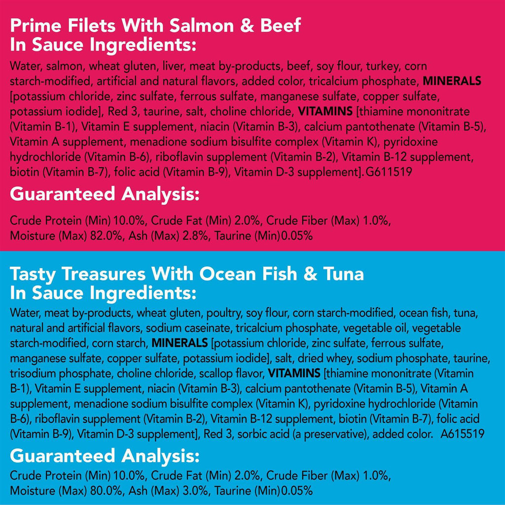 Wet Cat Food Variety Pack L3884