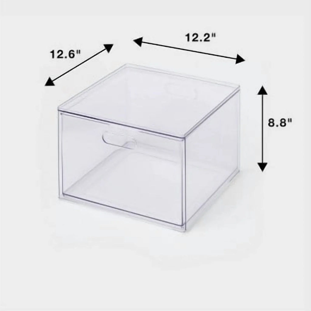 Single Drawer Storage Clear PETG Acrylic Drawer V33930