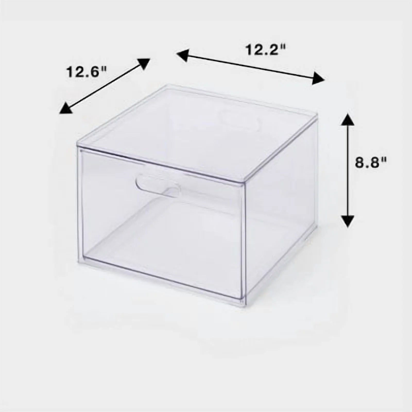 Single Drawer Storage Clear PETG Acrylic Drawer V33930