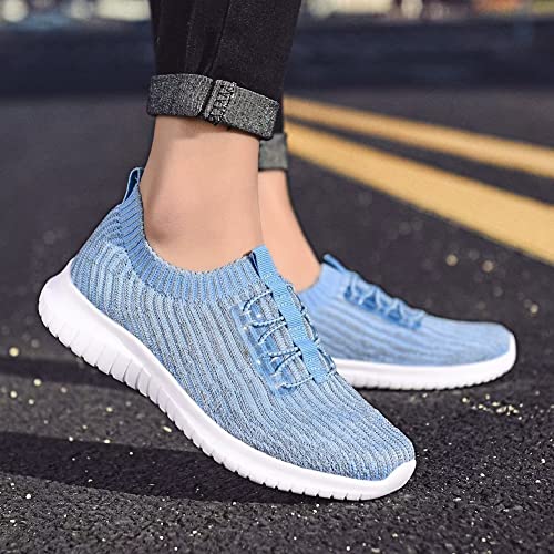 Women's Slip On Walking Shoes Lightweight Casual Running Sneakers M666
