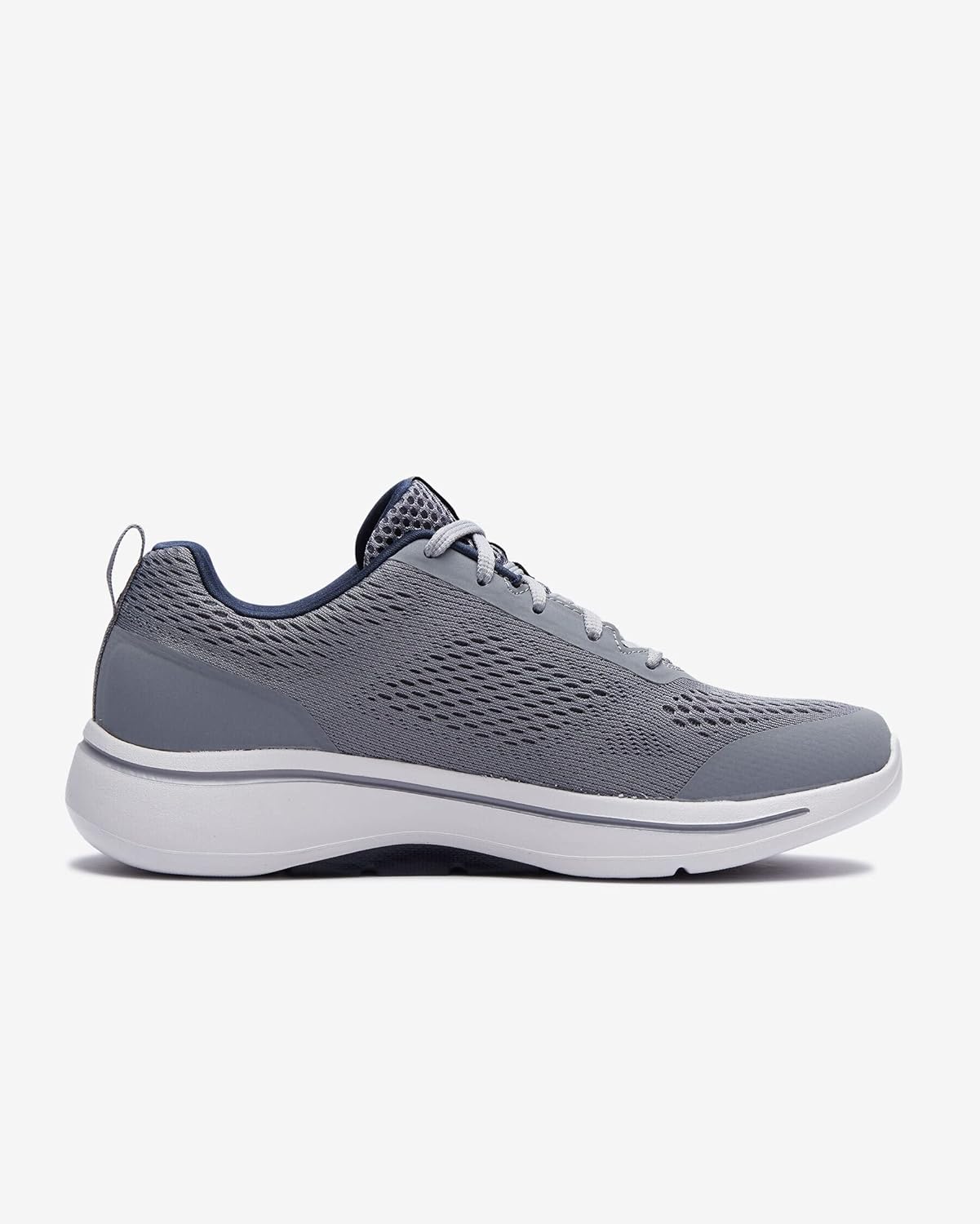 Grey Navy Athletic Walking Shoe K798199