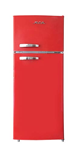 2 Door Apartment Size Refrigerator with Freezer, 7.5 cu. ft H941
