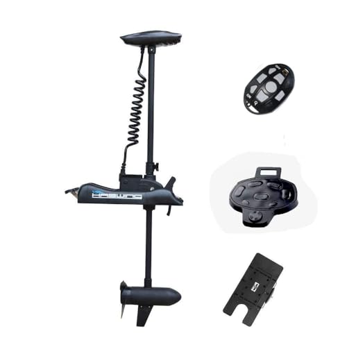 Black 48inch Bow Mount Trolling Motor with Remote Control D9748