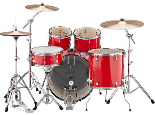 5pc Shell Pack with 22" Bass Drum, Black Glitter U199023