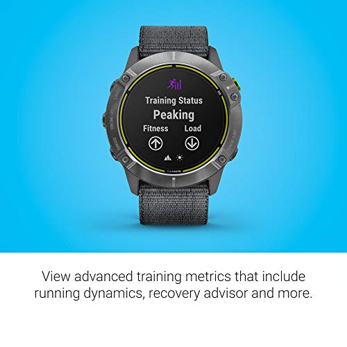 Carbon Gray DLC Titanium GPS Watch with Solar Charging A3813