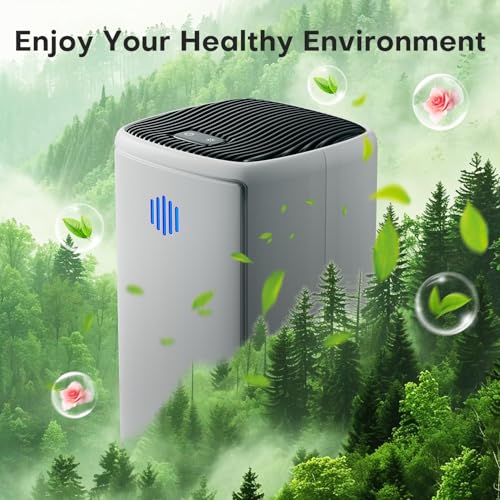 Small Quiet 38OZ Dehumidifier with Auto Shut Off C208