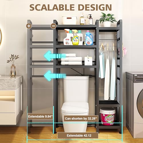 Over The Toilet Storage Cabinet with Toilet Paper Holder Stand O73172