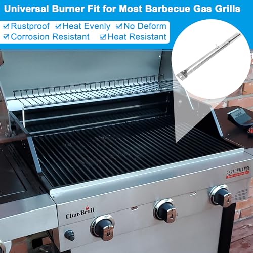 4-Pack Stainless Steel Adjustable Grill Burner Tubes N474059