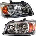 2004 2005 2006 Toyota Highlander Headlight Assembly Pair T95566