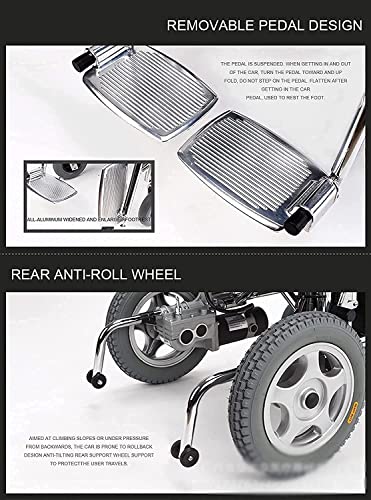 Red Portable Wheelchair H4689