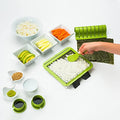 Sushi Making Kit with 2 Roll Cutters, Chopstick Trainers, Triangle Onigiri Molds Y471