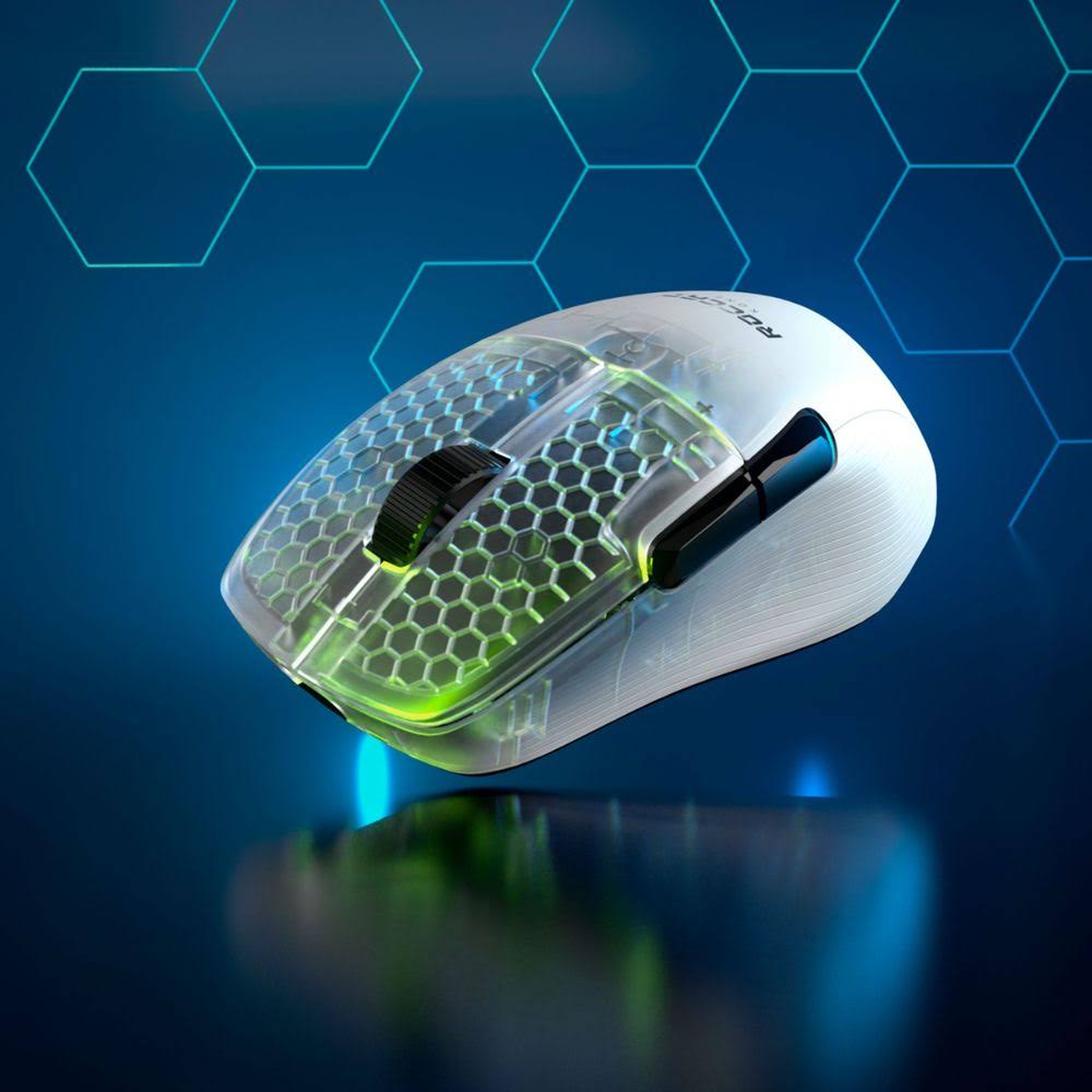 White Wireless Optical Gaming Mouse P419
