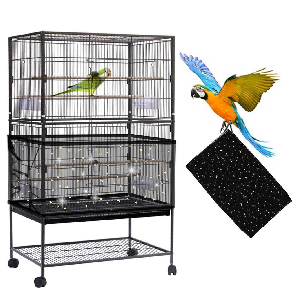 Large Bird Cage Cover Adjustable Nylon Mesh Net Y2768