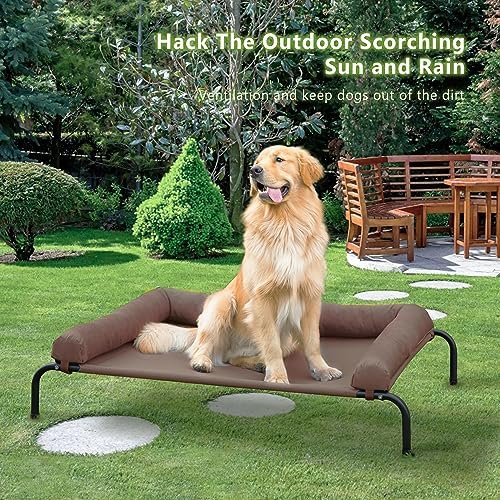 Cooling Elevated Dog Bed with Breathable Mesh I6303