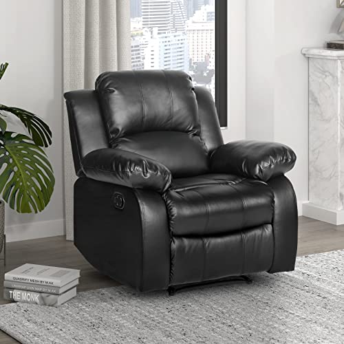 Brown Manual Reclining Chair B123