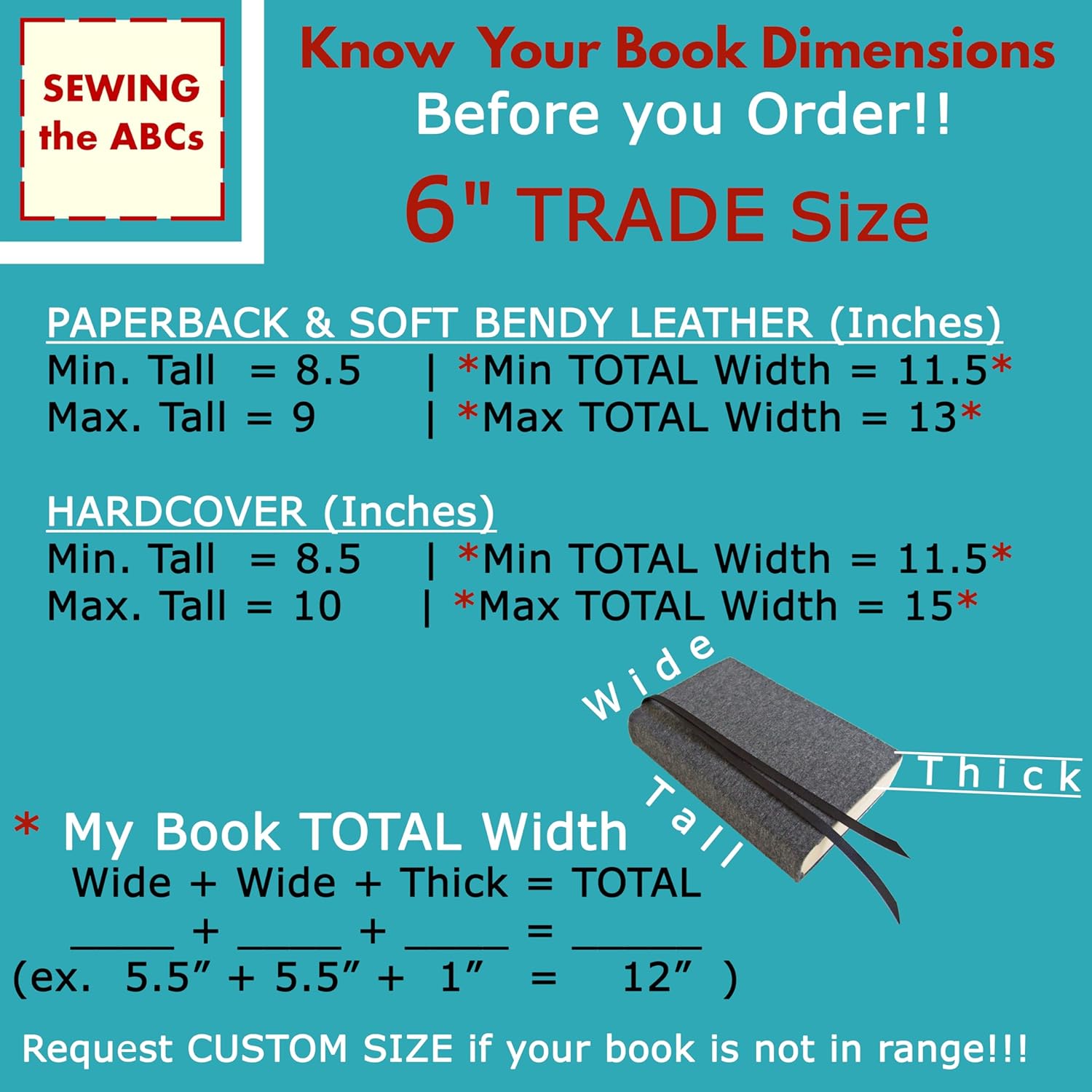 6x9 Purple Fabric Stretch Book Cover I173