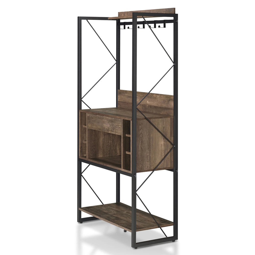 Metal and Wood Baker's Rack Z754846