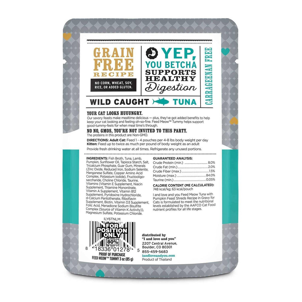 Tummy Formula Wet Cat Food with Tuna and Pumpkin O13198
