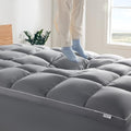 Queen Mattress Topper Washable Deep Pocket Mattress Pad A5159