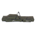 Portable Folding Fishing Rod Carrier Canvas Storage Bag Case H8085