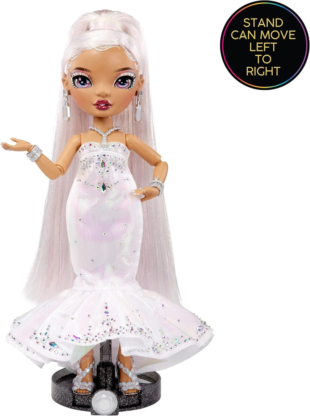Rainbow High Doll with Multicolor Hair and Iridescent Gown H87153