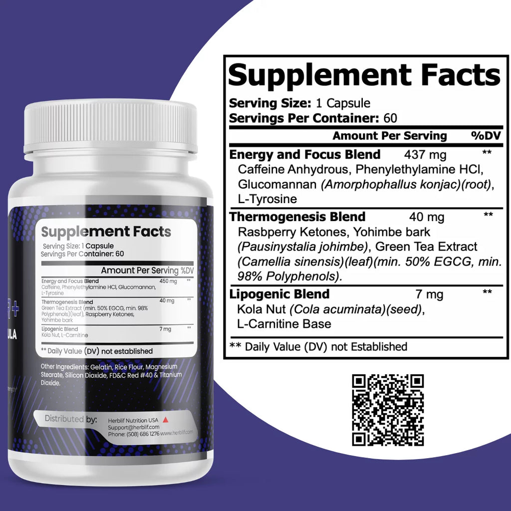 Belly Fat Burner Pills 60 Capsules G746859