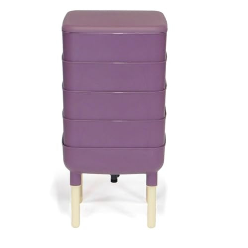 Grey 4-Tray Worm Vermicomposter Bin B299059