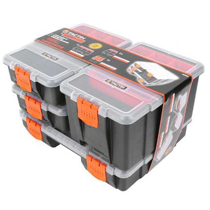 49-Compartments 4 in 1 Small Parts Organizer W641
