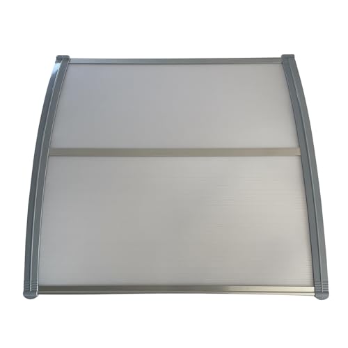 White 39''x31.5'' Polycarbonate Window Awning V318775
