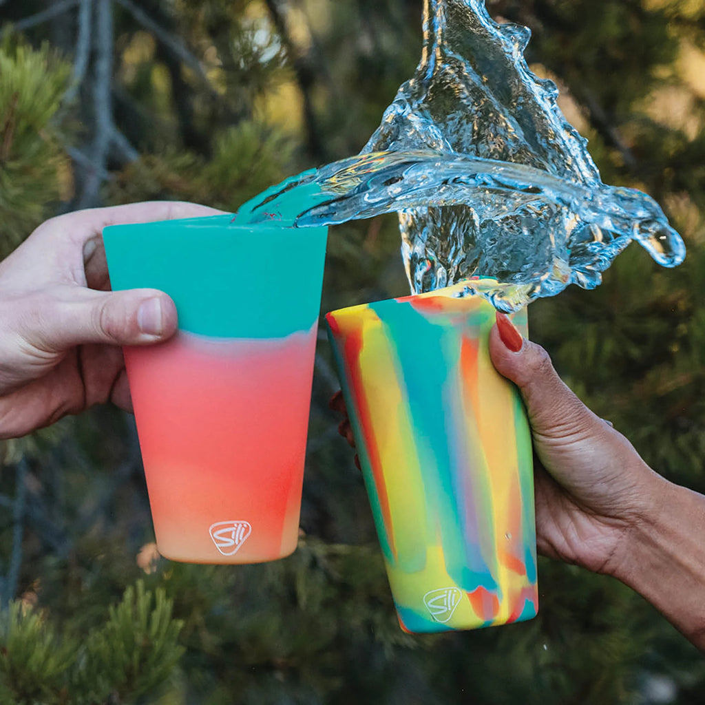 2 Pack 16oz Unbreakable Silicone Cups R80542