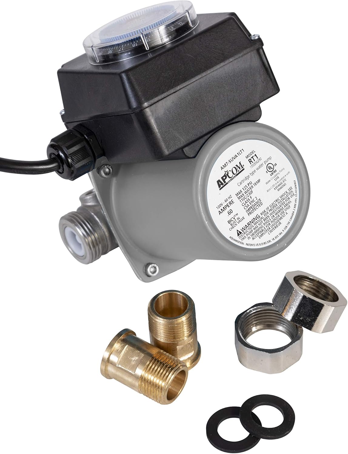 Hot Water Recirculating Pump System With Built-In Timer Q327