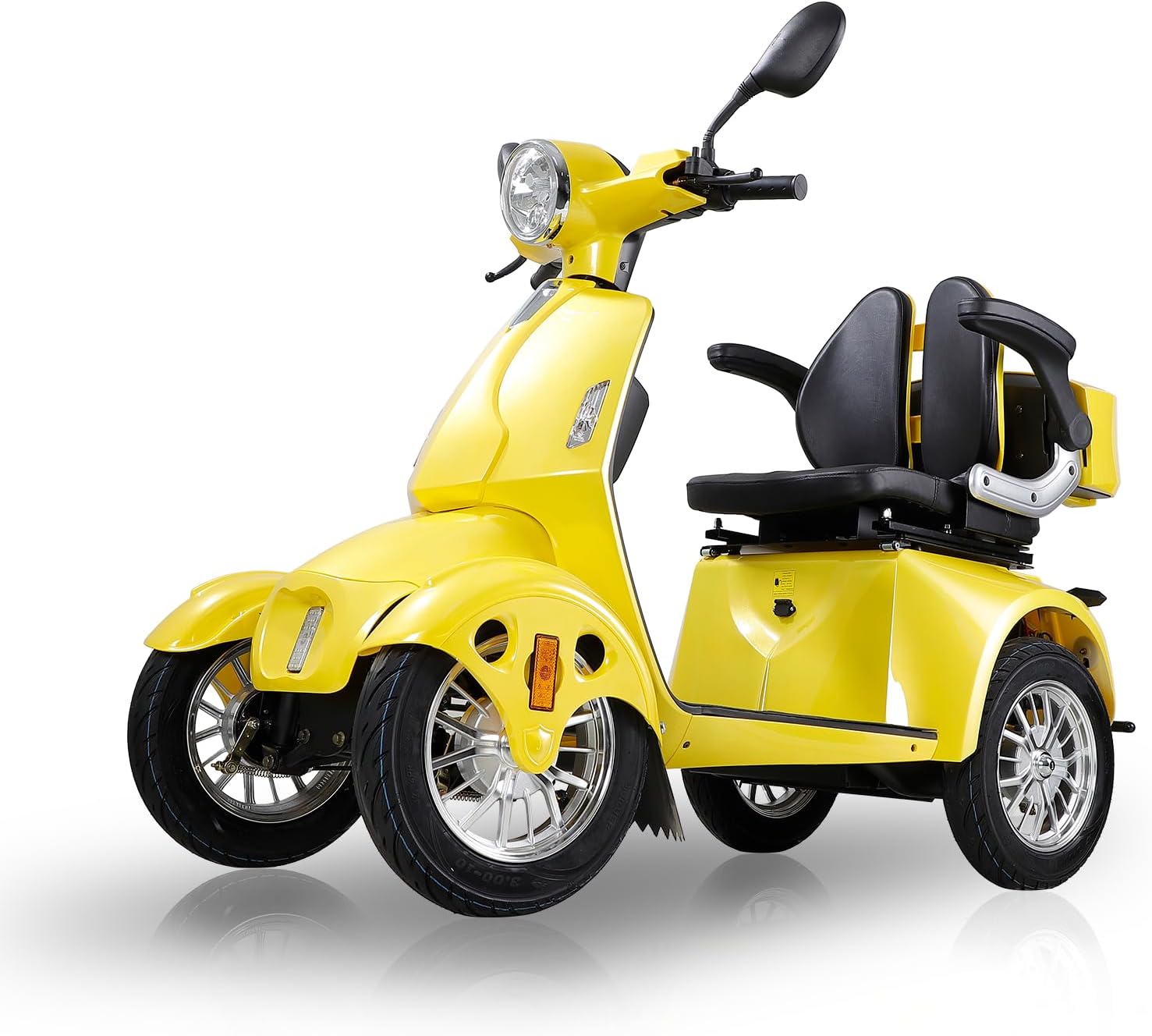 Heavy Duty 4-Wheel 3 Speed Mobility Scooter, 500 lbs. Weight Capacity G924