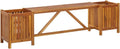 Planter Bench with Raised Plant Box D454031