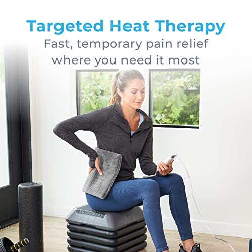 XL 12" x 24" Electric Heating Pad with 6 Heat Settings T892