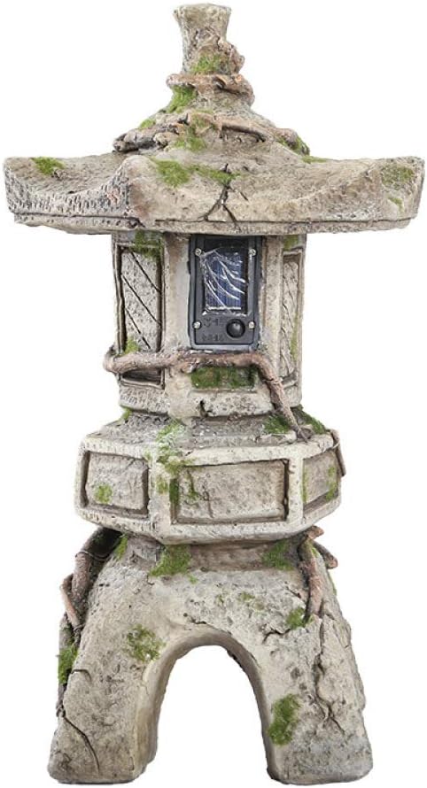 Japanese Pagoda Solar Ornament X6499