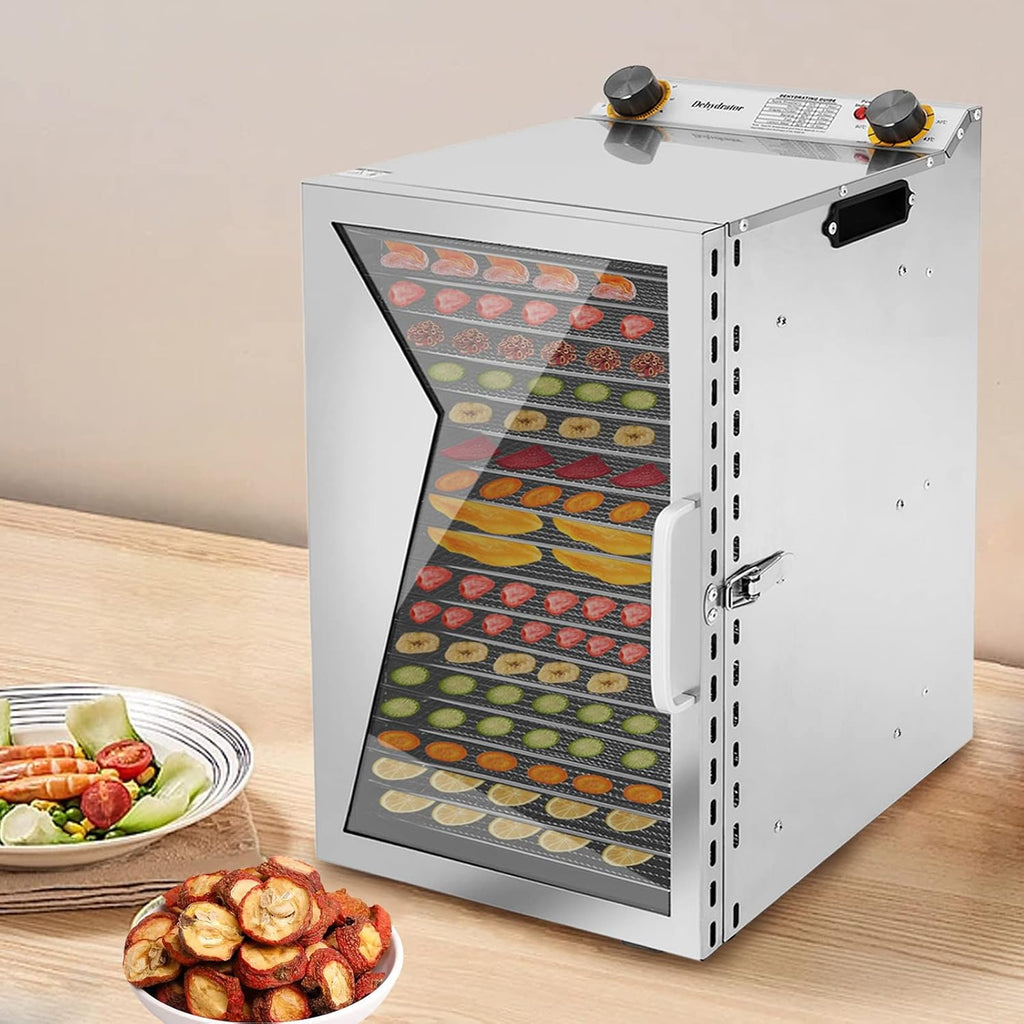 18 Stainless Steel Trays Food Dehydrator G2094