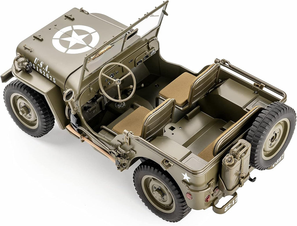 1/12 1941 MB Scaler RC Jeep 4x4 RTR RC Rock Crawler Military B84233