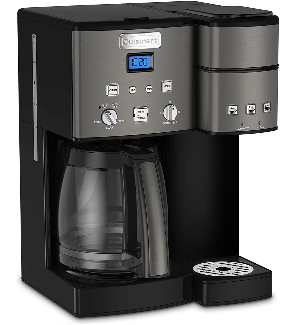 12 Cup Coffee Maker And Single-Serve Brewer Black V1701
