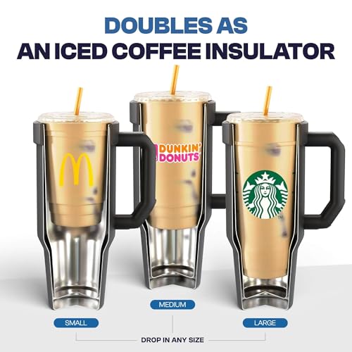 40 oz Stainless Steel Vacuum Insulated Tumbler with Lid and Straw F3854