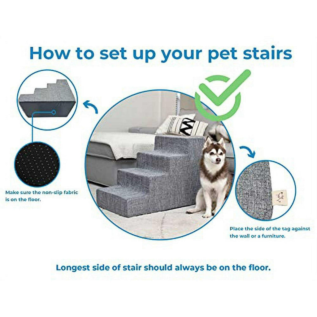 Pet Steps Stairs with CertiPUR-US Certified Foam B1811